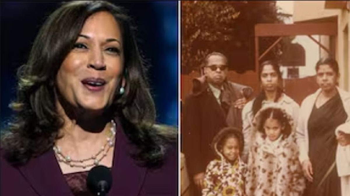 Before the US presidential election, Kamala Harris remembered her Indian origin grandparents akb