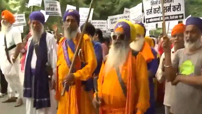 Sikh group protest