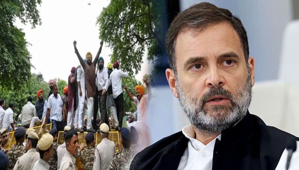 rahul gandhi speech sikhs protest outside sonia gandhi house ans