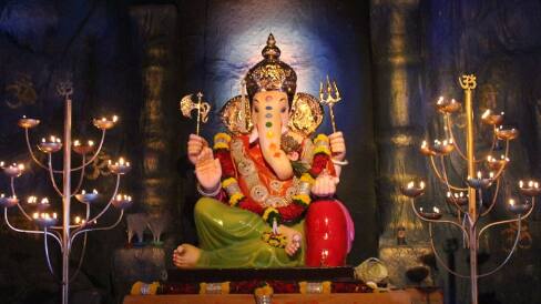 shanipar ganesh mandal