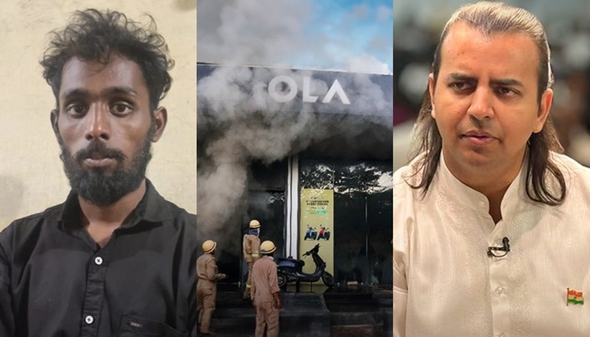 26 year old arrested setting Ola Electrics showroom on fire in Karnataka Kalaburagi san