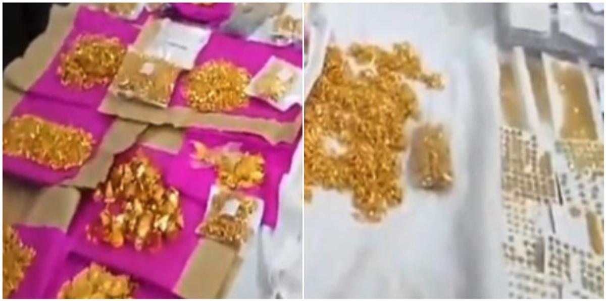 special drive 8.884 kg gold jewellery worth 4.5 crore seized from train number 13006 four passengers arrested 