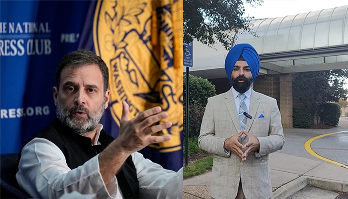 'No religion has problems in India': Sikh man under-fire Rahul Gandhi pointed to at US event speaks up (WATCH) shk