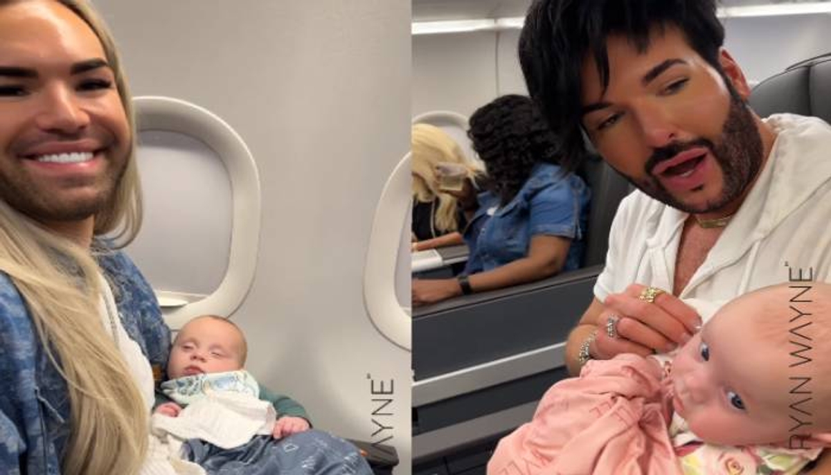 gay couple traveling with surrogate babies trolled in social media 