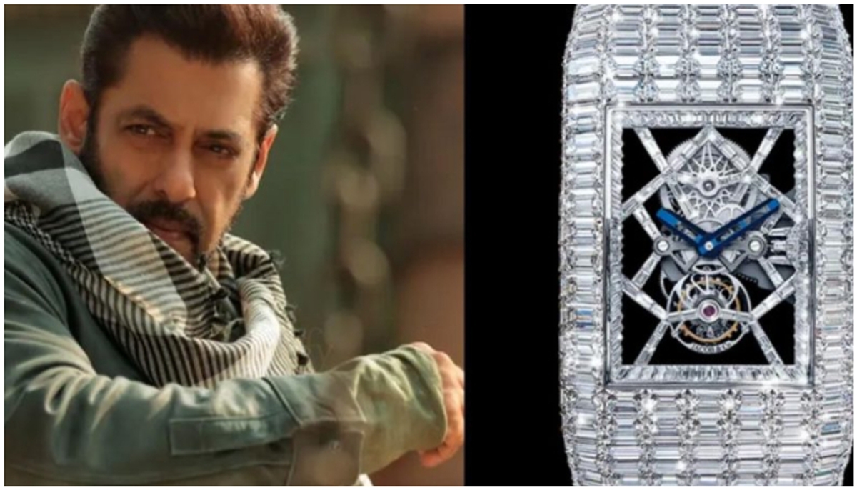 Salman Khan flaunts luxurious diamond watch priced THIS whooping amount; check out jaw-dropping cost HERE ATG