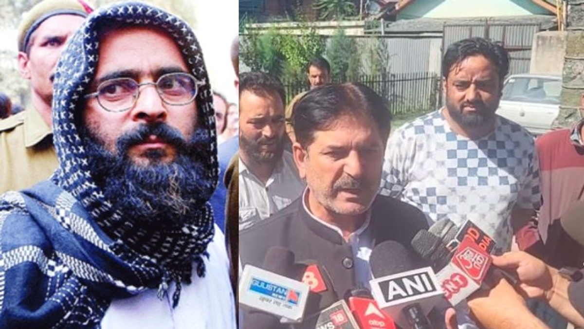 Jammu and Kashmir Assembly Elections parliament attack convict Afzal Guru brother contesting from sopore akb