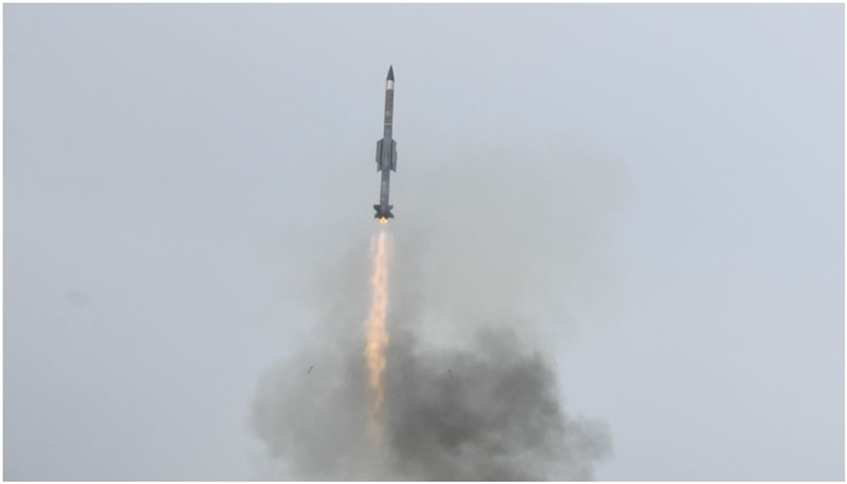 DRDO Indian Navy successfully flight test Vertical Launch Short Range Surface to Air Missile