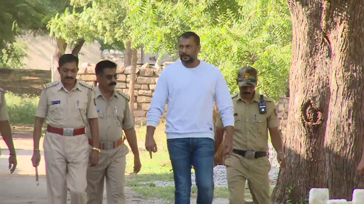 kannada actor darshan statas about ballari jail latest update rav