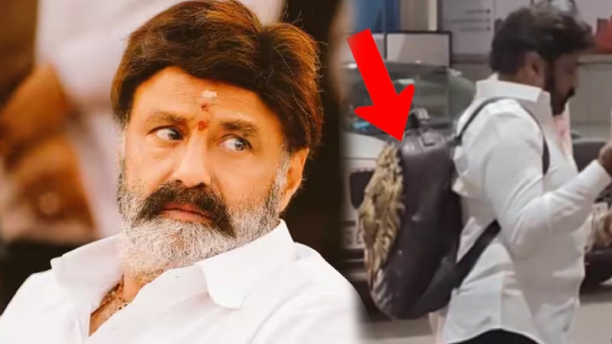 why telugu actor nandamuri balakrishna always carries a bag here the secret behind it