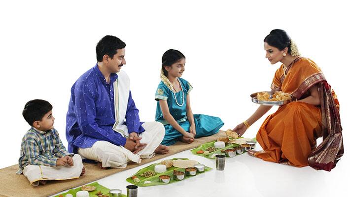 sadhya thali onam