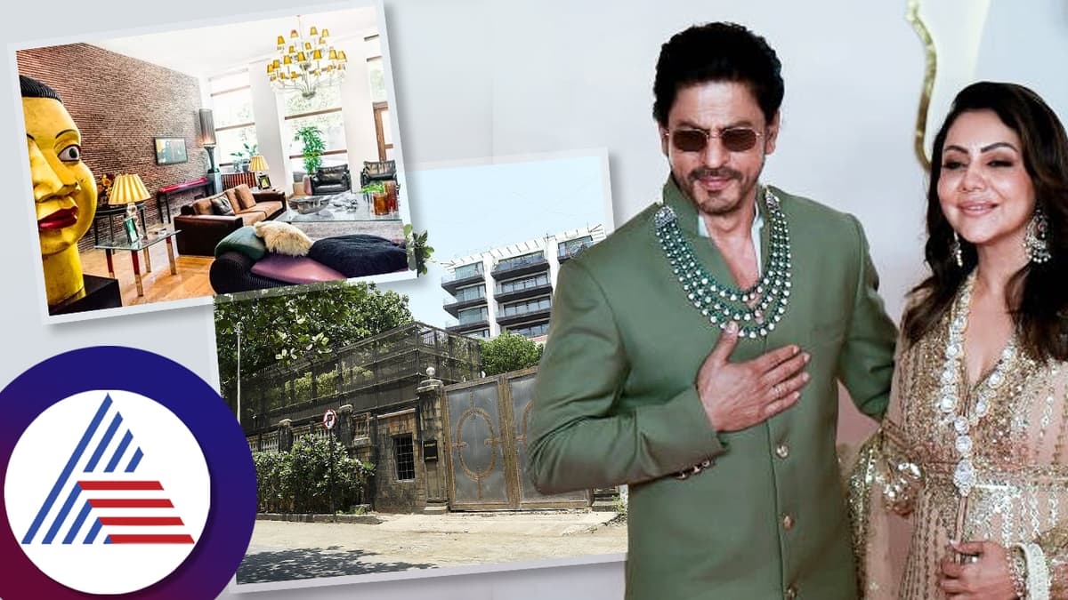 Inside Shahrukh Khan's 200 Crore Mannat: A Glimpse into Bollywood Royalty RBA