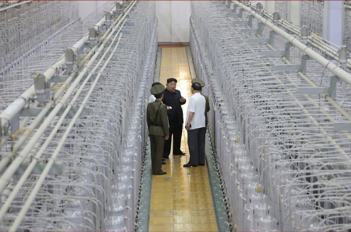 In a first, North Korea releases rare photos of uranium-enrichment site as Kim Jong Un takes tour; see pics shk