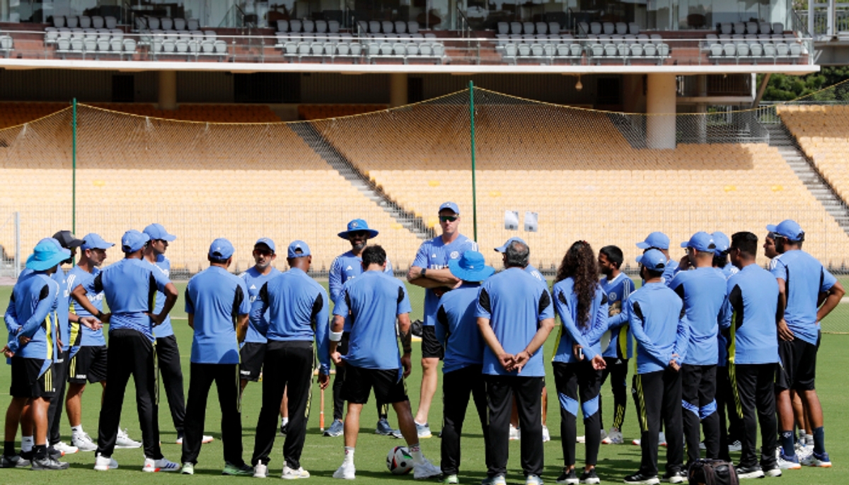 cricket IND vs BAN: Indian team begins training ahead of first Test in Chennai scr