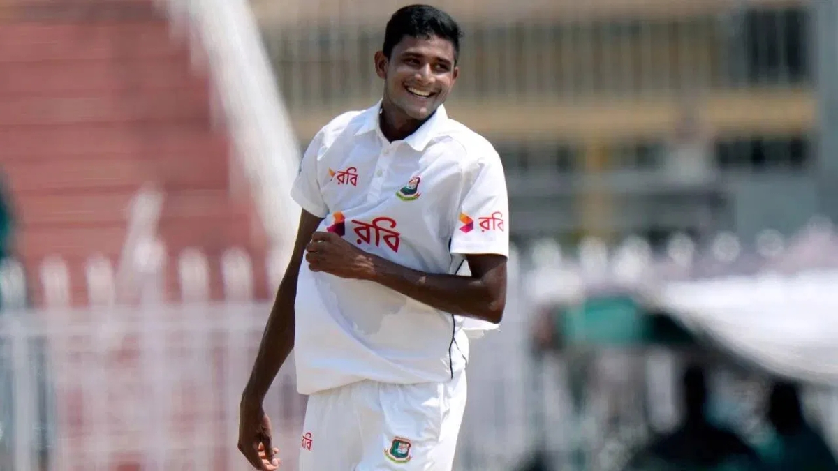 cricket IND vs BAN 1st Test: Nahid Rana clicks 148.6kph to dismiss Yashasvi Jaiswal (WATCH) scr