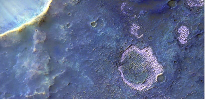 Smiley face mermaid & more: Salt deposits reveals Mars was once covered by water 3.5 billion years ago snt