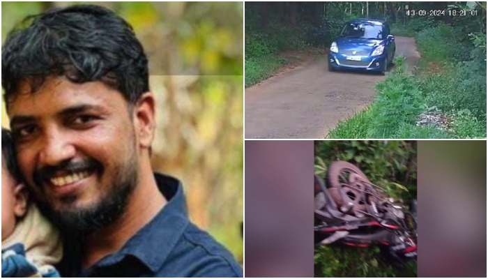 Bike rider dies in road accident at kannur