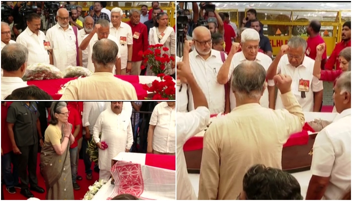 CPM General Secretary Sitaram Yechury farewell body donates to AIIMS for teaching research today