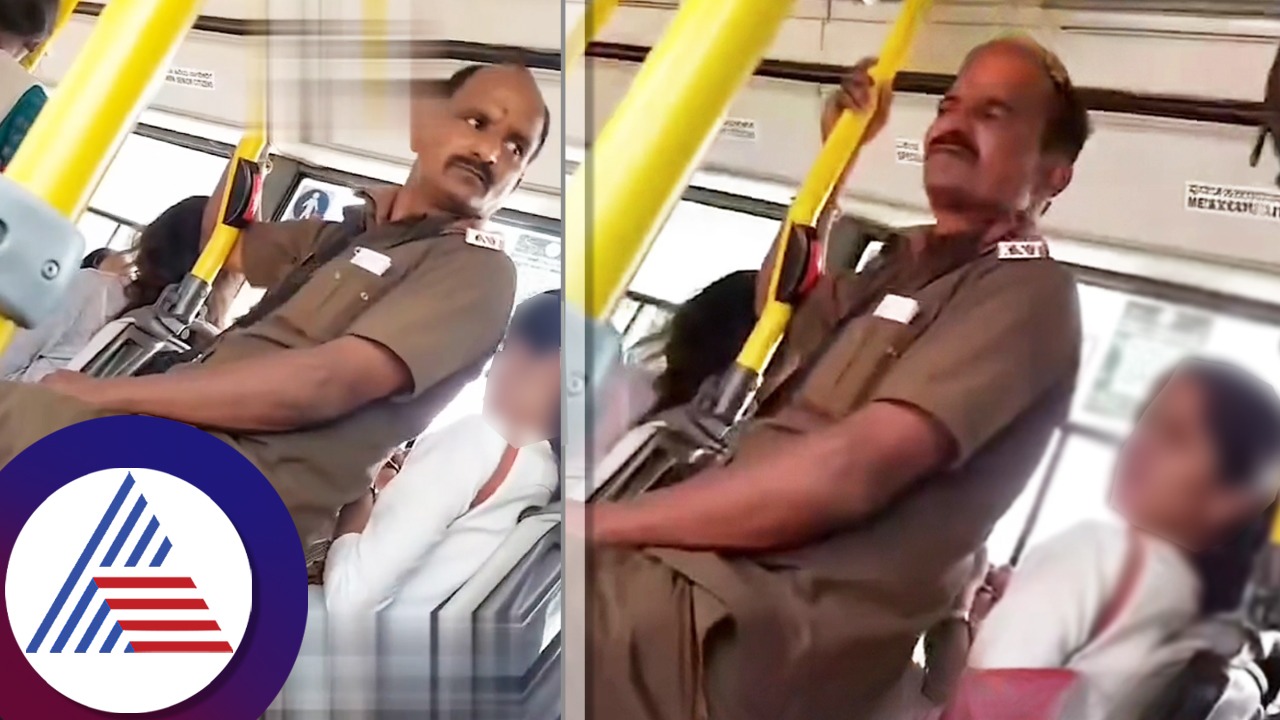 Video of BMTC conductor sitting near female passenger goes viral mrq