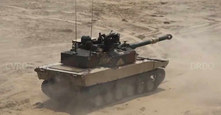 India light tank Zorawar clears desert test in Rajasthan, DRDO lauds 'exceptional performance' (WATCH) snt