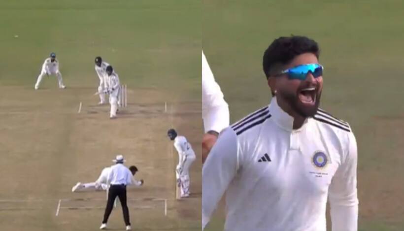 Duleep Trophy: Shreyas Iyer takes stunning catch off his own bowling to dismiss Mayank Agarwal (WATCH) 