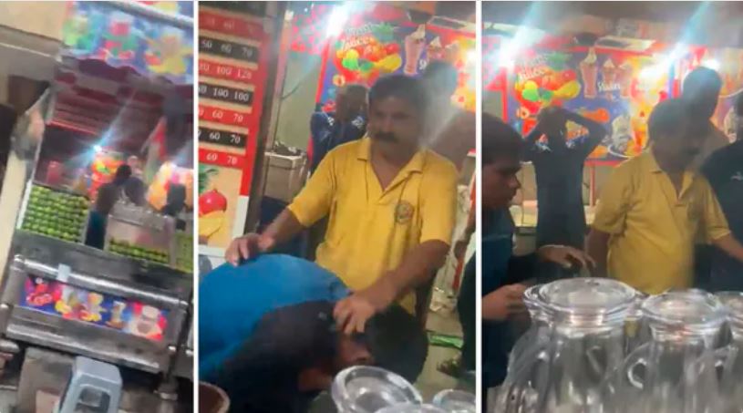 Ghaziabad Juice vendor Mixing urine with juice arrested akb