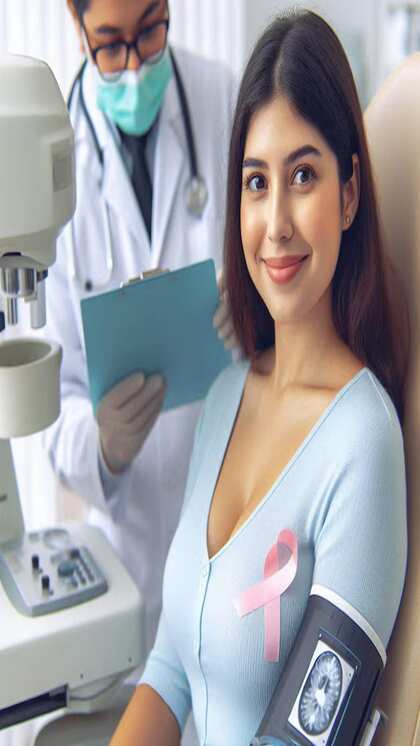1. मैमोग्राफी और ब्रेस्ट टेस्ट