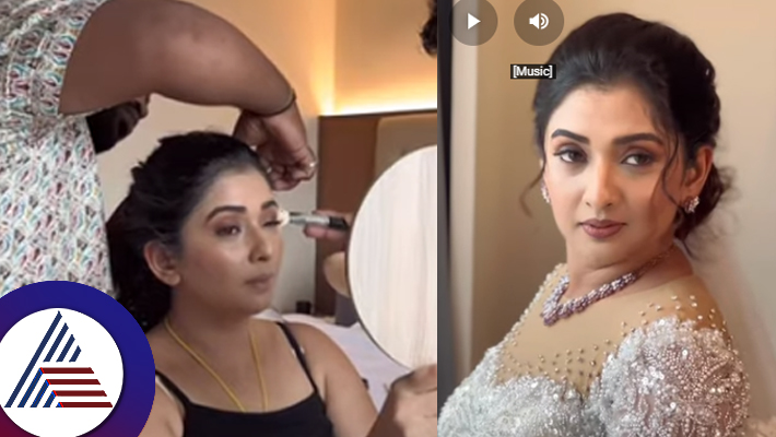 While doing makeup, actress Sonal Montheros mangalasootra disappeared Fans shocked suc