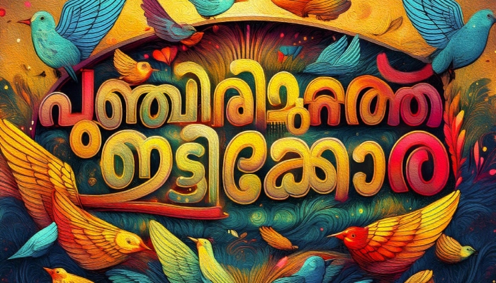 ponchirimuttom ittikora title poster 