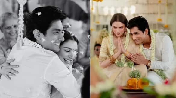 actress aditi rao hydari and actor siddharth got married