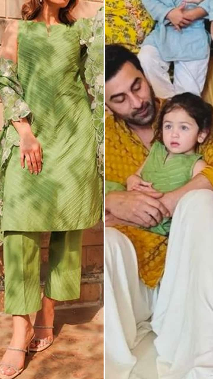 Raha Kapoor's green designer salwar suit price will leave you STUNNED! ATG