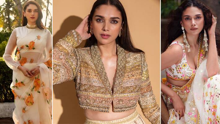 Aditi Rao Hydari Latest Blouse Designs ideas