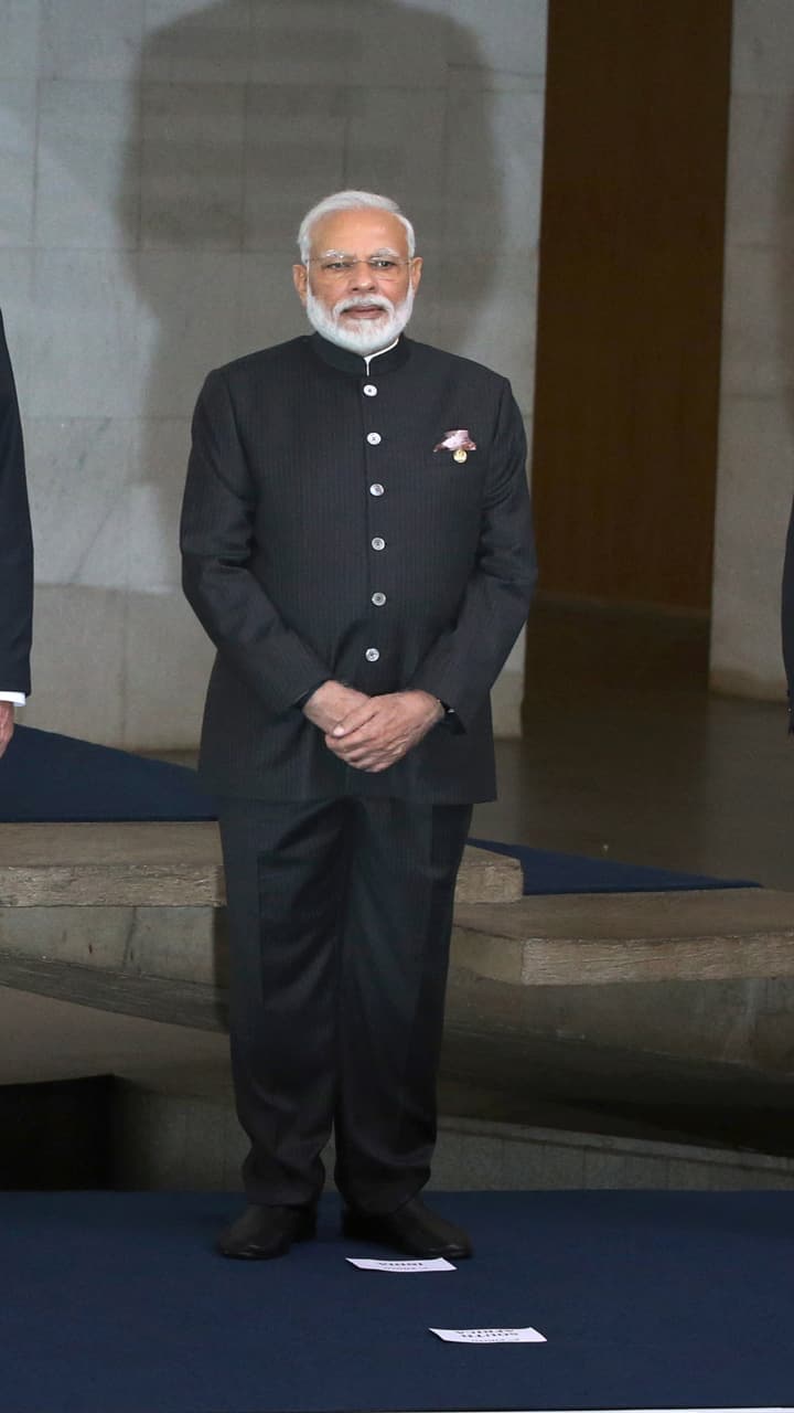 PM Modi favorite suit colors decoding his fashion on foreign tours gcw