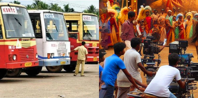 KSRTC with new initiative to boost revenue space will be rented out for cinema shooting