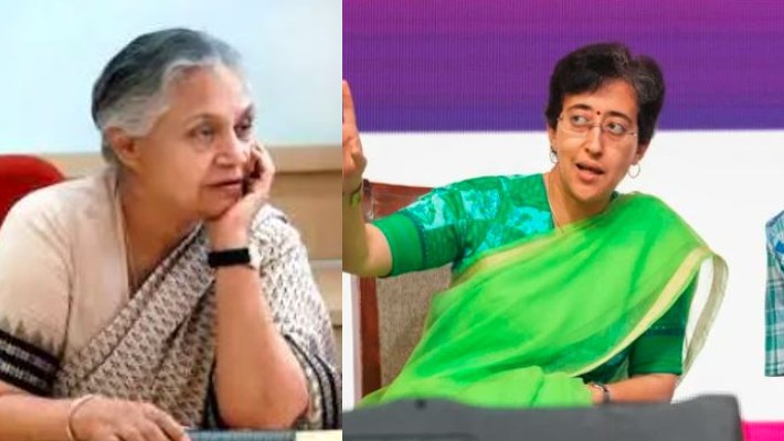 After Sheila dixit delhi got again woman cm, Kejriwal elected Atishi as delhi cm akb