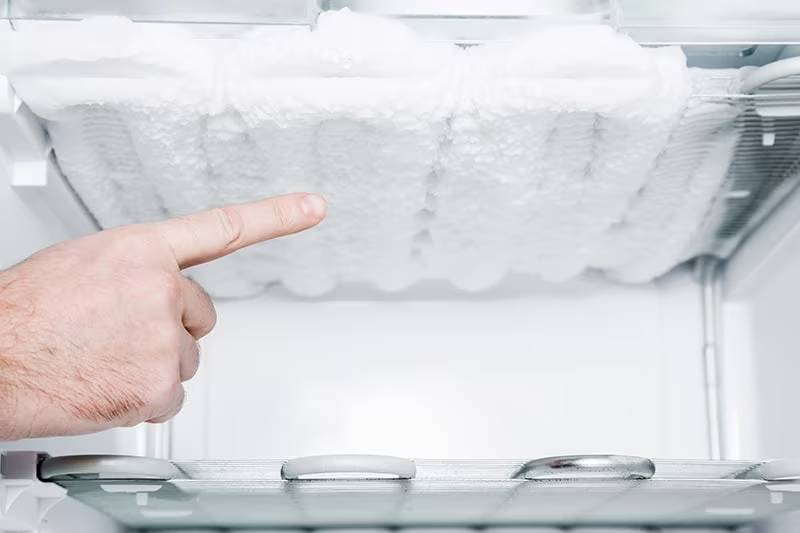Too much ice buildup in your refrigerator? Here's how to prevent it