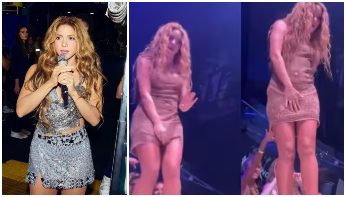 Singer shakira leaves stage at miami club after fans behaviour gow