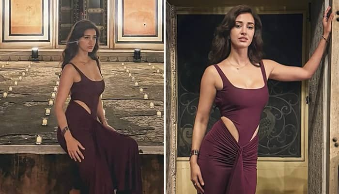 PHOTOS: Disha Patani dons stylish scoop neckline bodysuit and chic skirt; check out her latest pics