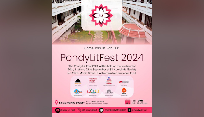 Pondy Lit Fest 2024: Three-Day Event in Puducherry a Celebration of Bharat Shakti