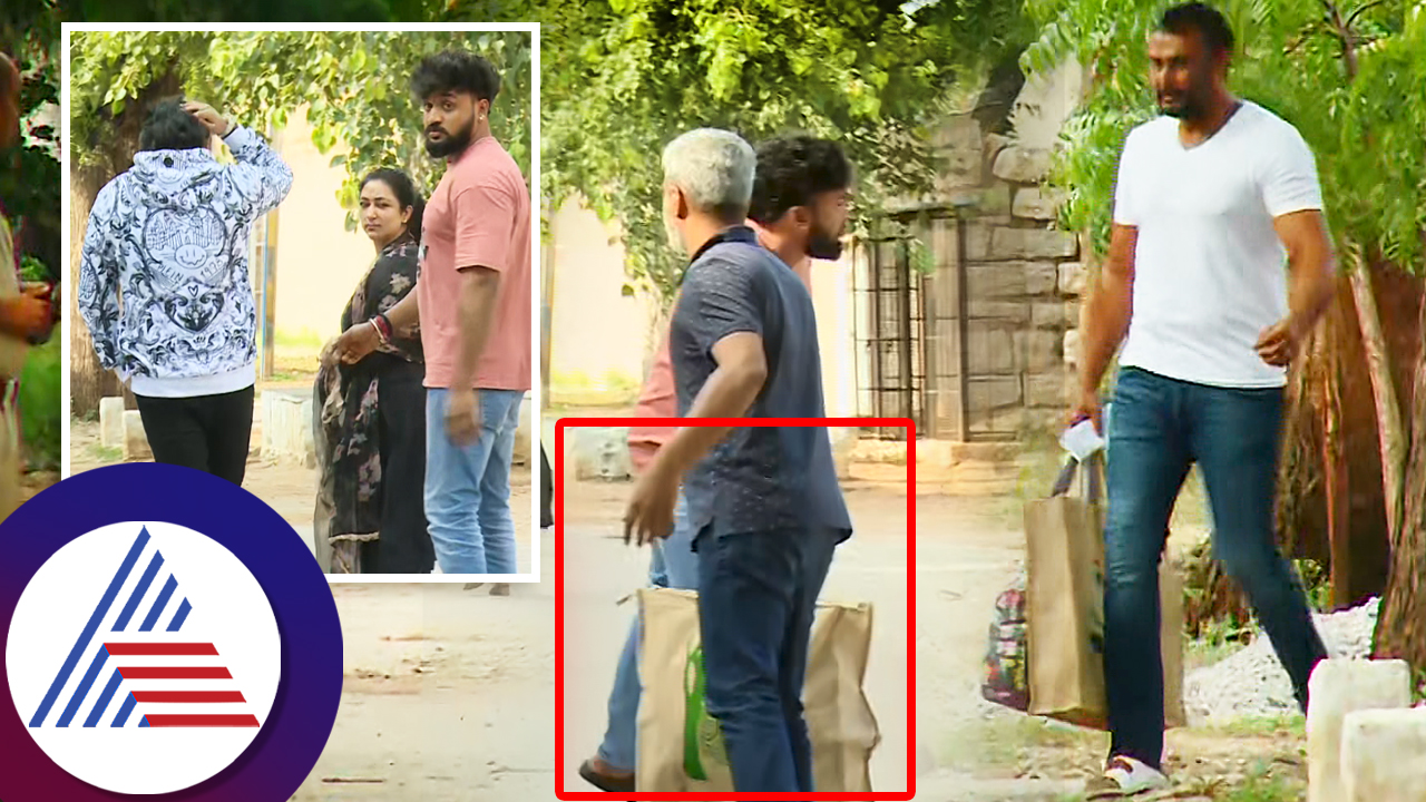 Vijayalakshmi Darshan crying in Ballari Jail What was in bag received by Dhanveer sat