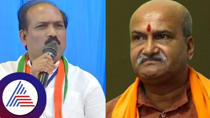 hubli indira Canteen construction controversy mla prasad abbayya outraged on muthalik rav