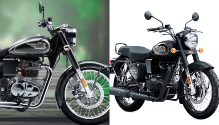 Specialties of new Royal Enfield Bullet 350 Battalion Black color