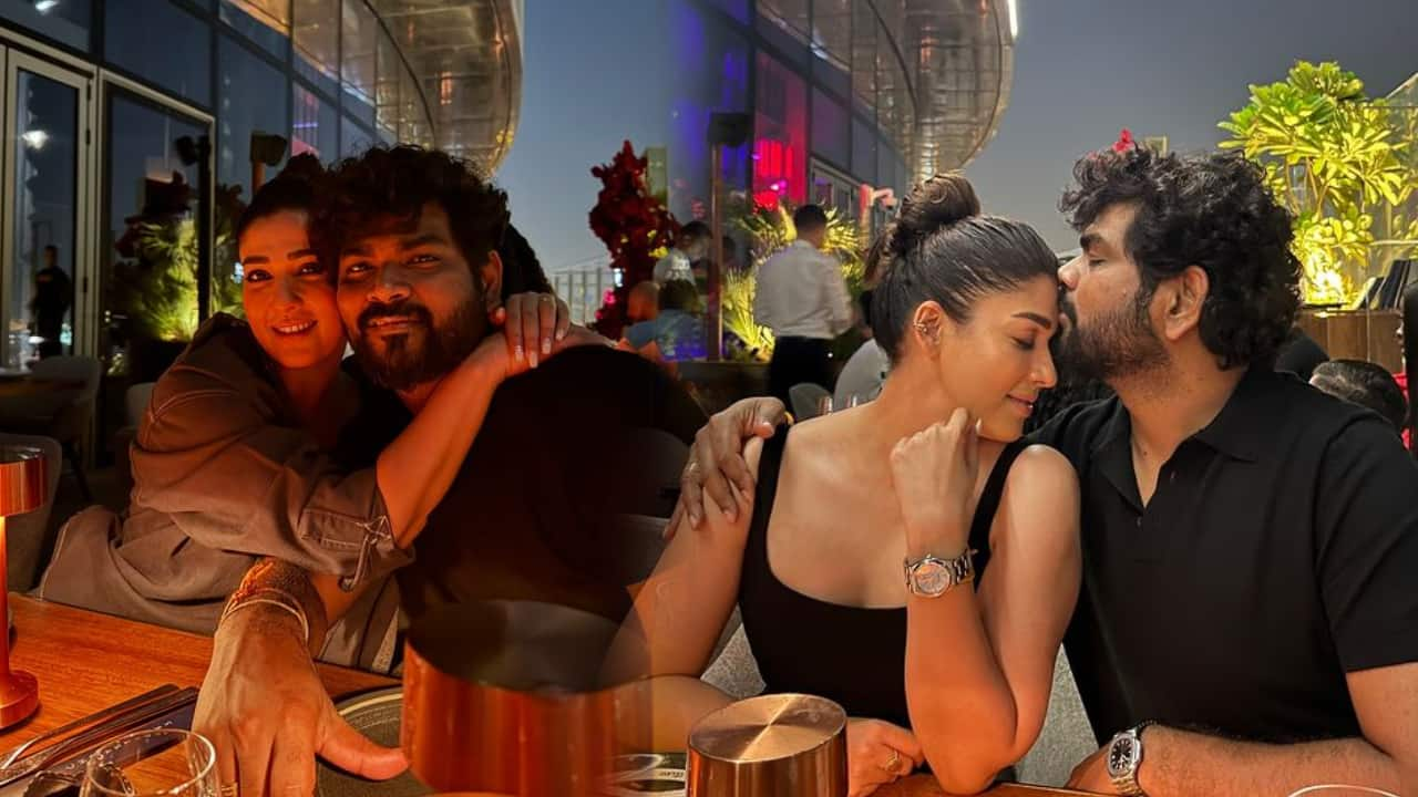 Nayanthara Celebrate her Husband Vignesh Shivan Birthday in Dubai Photos viral gan