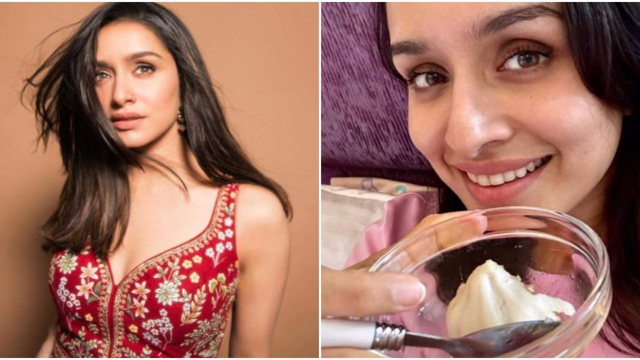 Rooh ko choo jane wale modaks....', Shraddha Kapoor drops cute glimpses of gorging on modaks - WATCH ATG