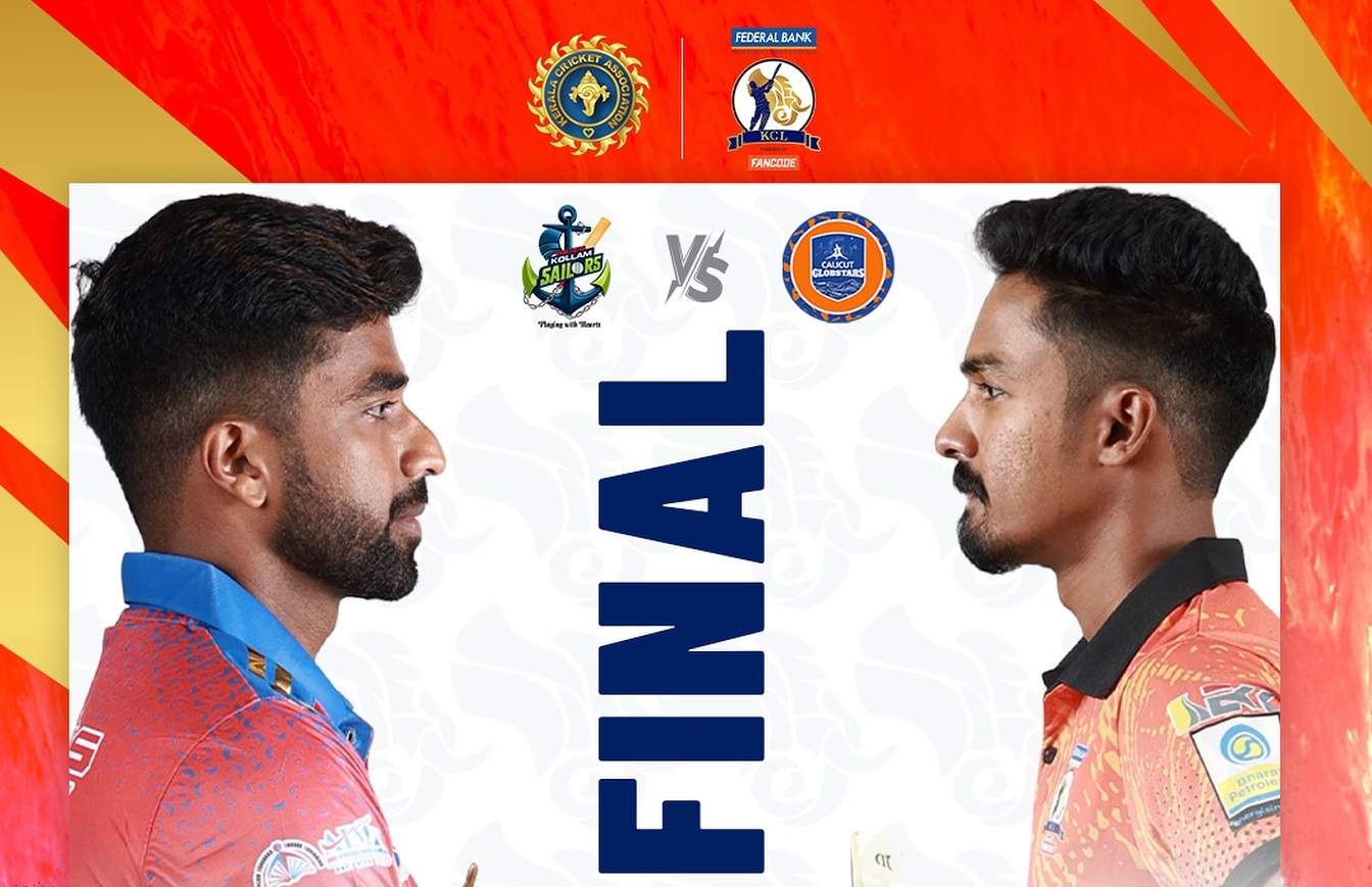 Kerala cricket league t20 final 2024 calicut globstars vs aries kollam sailors