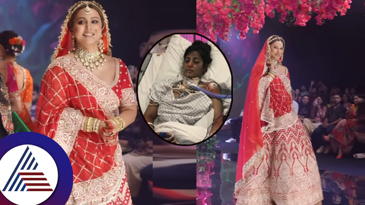 Hina Khan bravely walks the ramp amid breast cancer treatment and then admitted to hospital suc