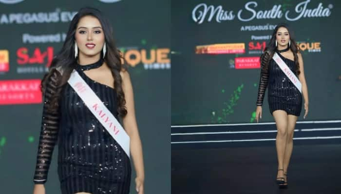 medical student kalyani got miss universe trivandrum 2024 title 