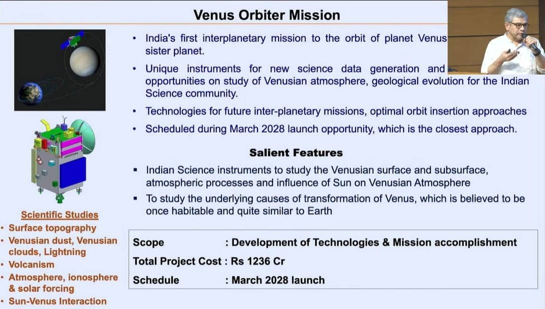 BREAKING: Cabinet approves Venus Orbiter Mission; expansion of Gaganyaan, Chandrayaan-4 missions shk