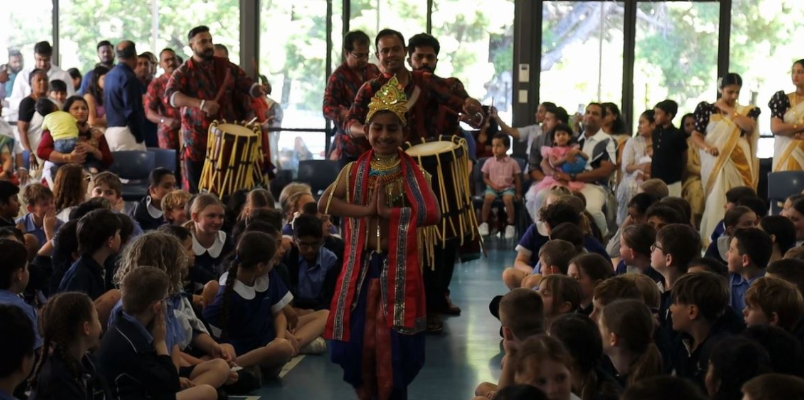 onam celebration for australian kids 