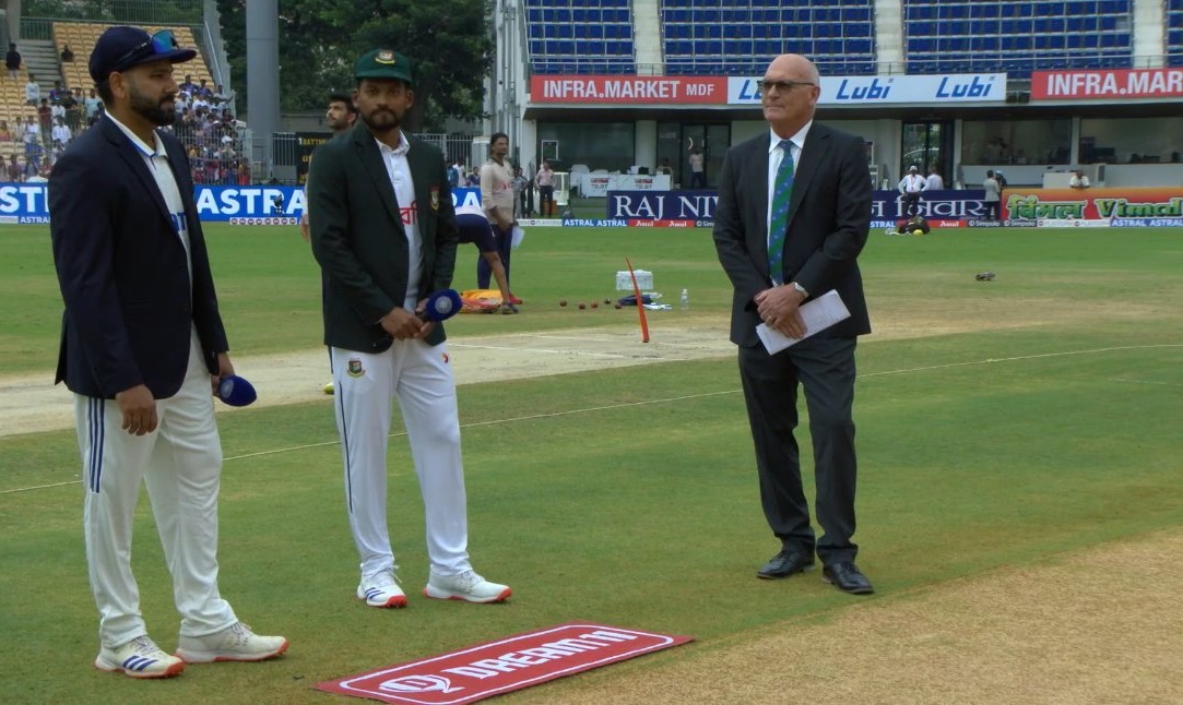 india won the toss against bangladesh in second test