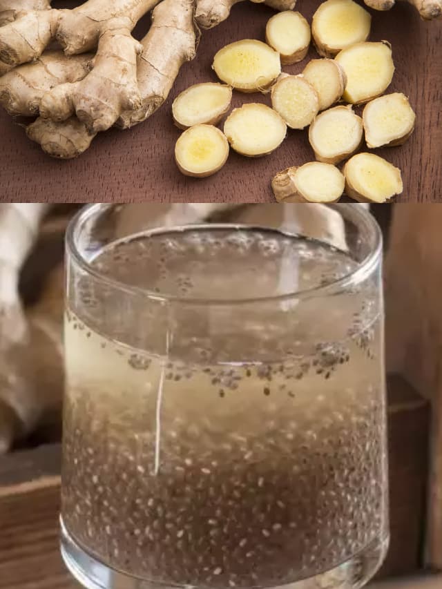 benefits of drinking ginger chia water